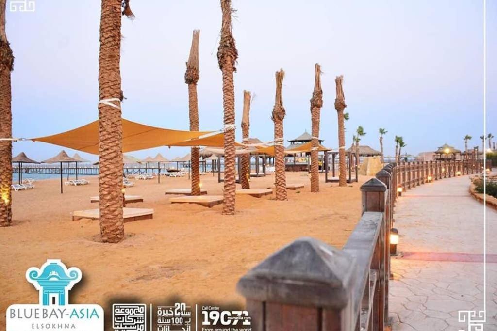 Amazing Chalet At Bluebay Asian Resort Pool View - Families Only Ajn Suchna Zewnętrze zdjęcie