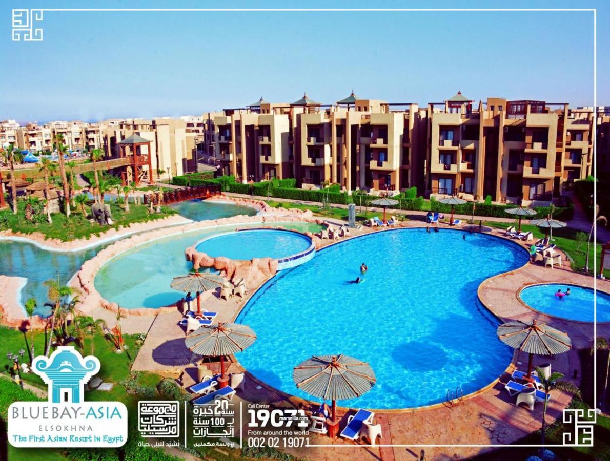 Amazing Chalet At Bluebay Asian Resort Pool View - Families Only Ajn Suchna Zewnętrze zdjęcie